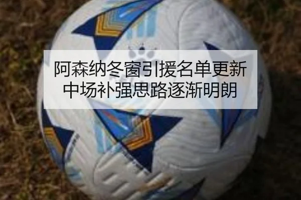 阿森纳冬窗引援名单更新 中场补强思路逐渐明朗 | WANBOSPORTS